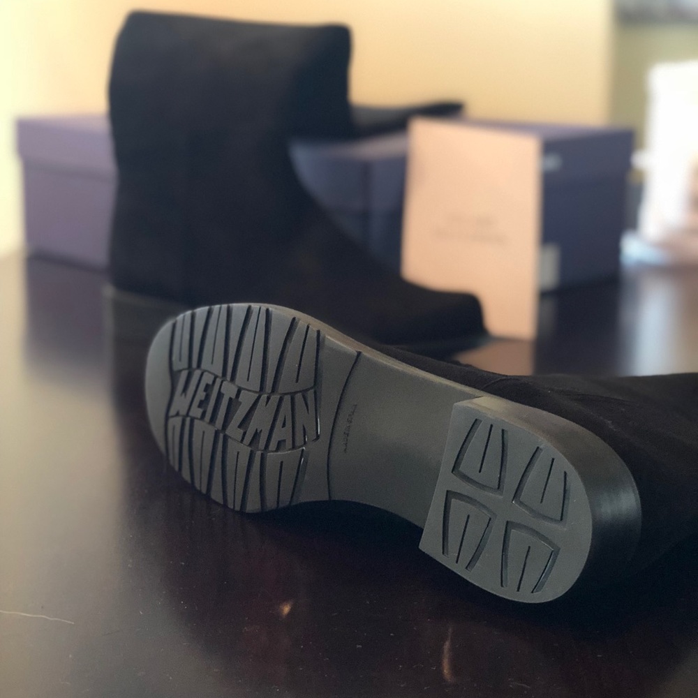 💯Brand New Stuart weitzman suede-thigh high Boots